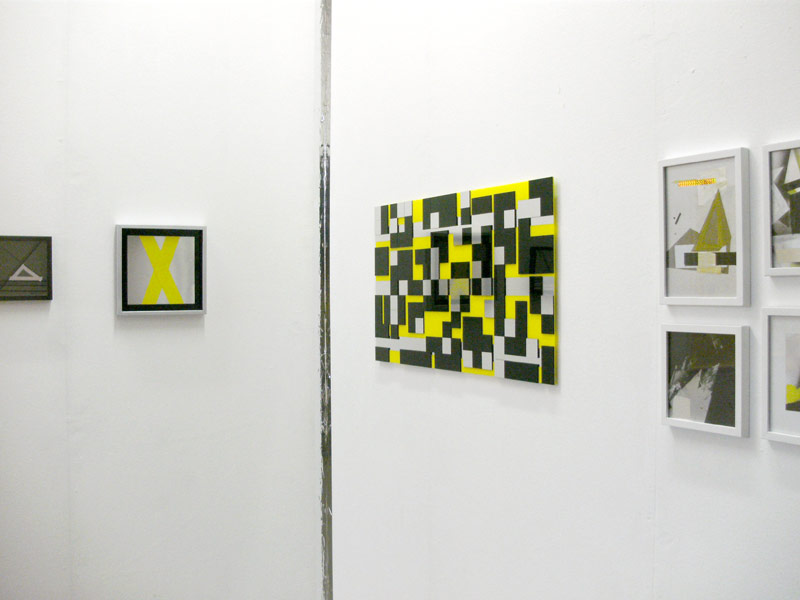 Sandra Poppe - Yellow // Ausstellungsansicht / 2025 e.V. / Hamburg / 2010