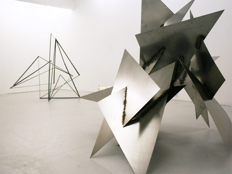 Sandra Poppe - After Dark // Ausstellungsansicht / Galerie Oel-Früh / Hamburg / 2010